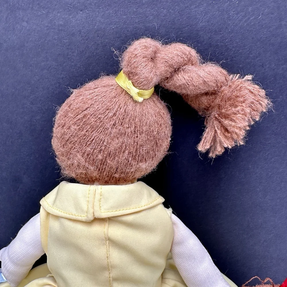 1980s Beauty & the Beast Storytelling Flip Reversible Hand Puppet Alma’s Designs